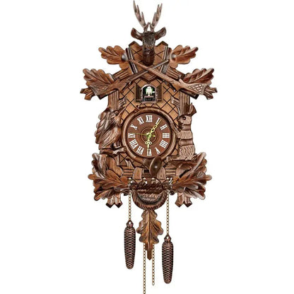 Cuckoo Wall Clock, German Traditional Black Forest Cuckoo Clock