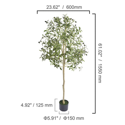 Artificial Olive Tree 4/5/6FT Tall
