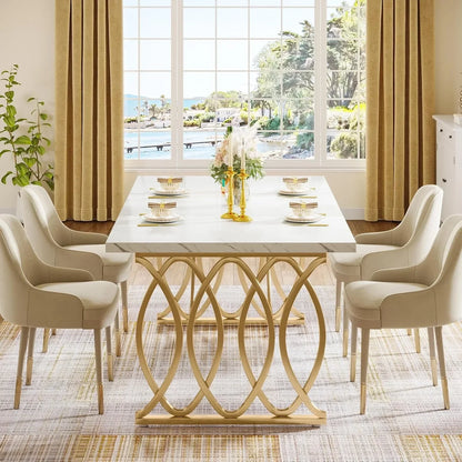 Modern Dining Table 63"