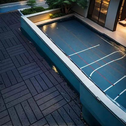 54 Pack Interlocking Plastic Deck Tiles