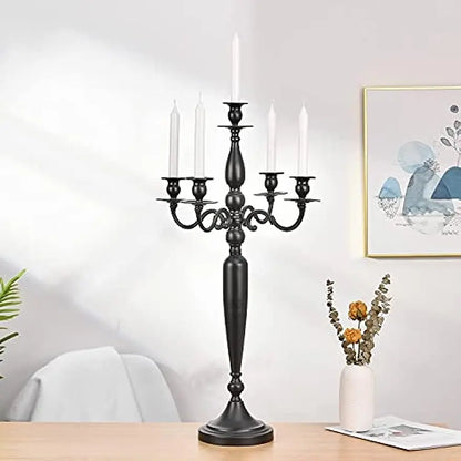 Metal Candelabra Tapered Candle Holder