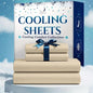 4pcs/6pcs Bamboo Cooling Queen Size Sheet Set