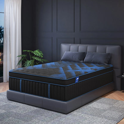 12"Gel Memory Foam Hybrid Pocket Spring Mattress Twin Full Queen King