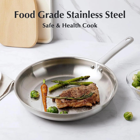 Stainless Steel  18/10 Cookware Set 10 Piece