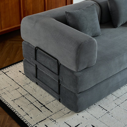 79" Folding Convertible Sofa Bed,