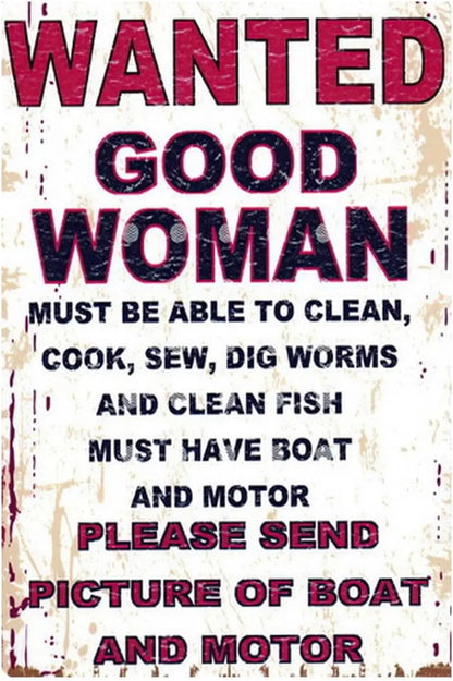 Retro Funny Tin Sign