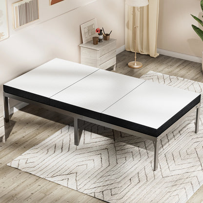 Tri-Fold Memory Foam Mattress with Collapsible and Washable Cover