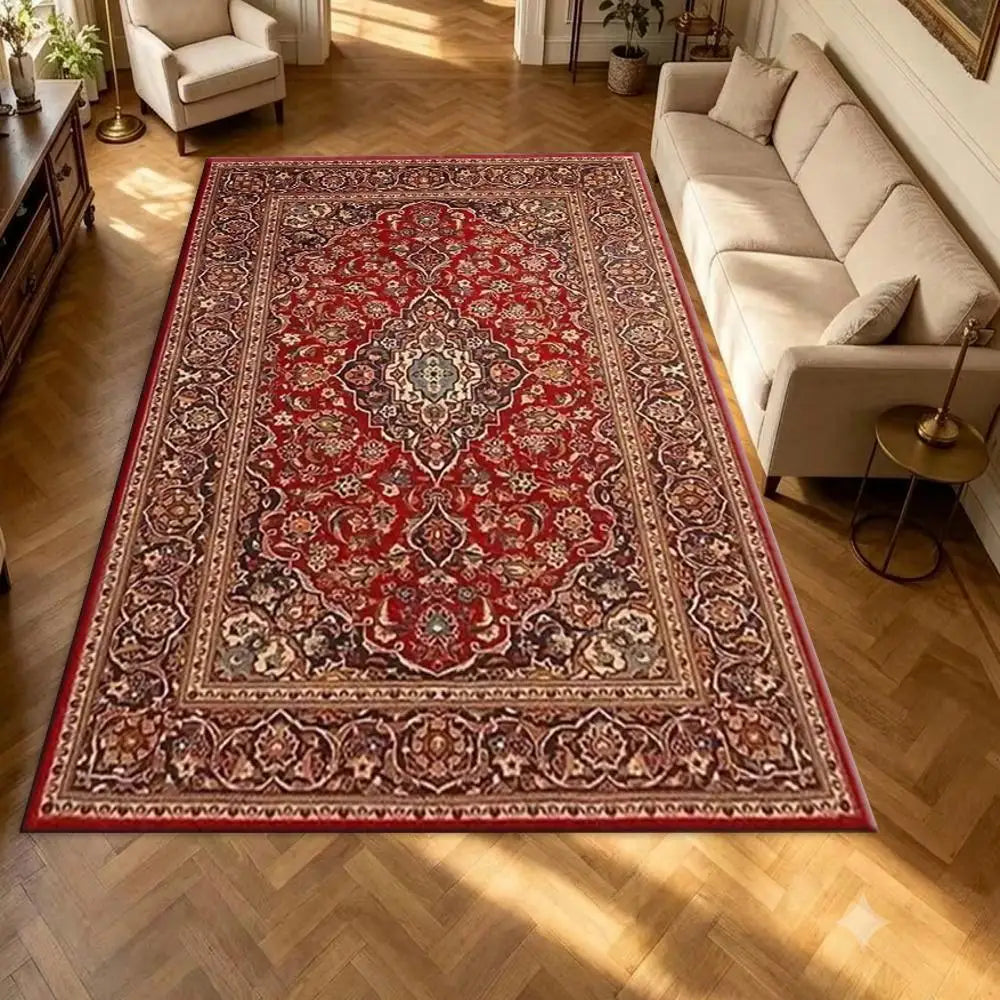 Red Vintage Persian Rug