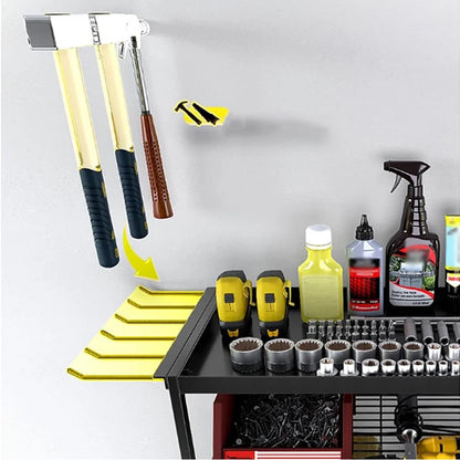 Power Tool Organizer 4 Layer Wall Mounted Storage Rack