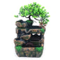 Indoor Room Fountain Waterfall with Color Changing LED Lighting