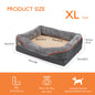 Large Dog Bed Removable Washable Waterproof Cover