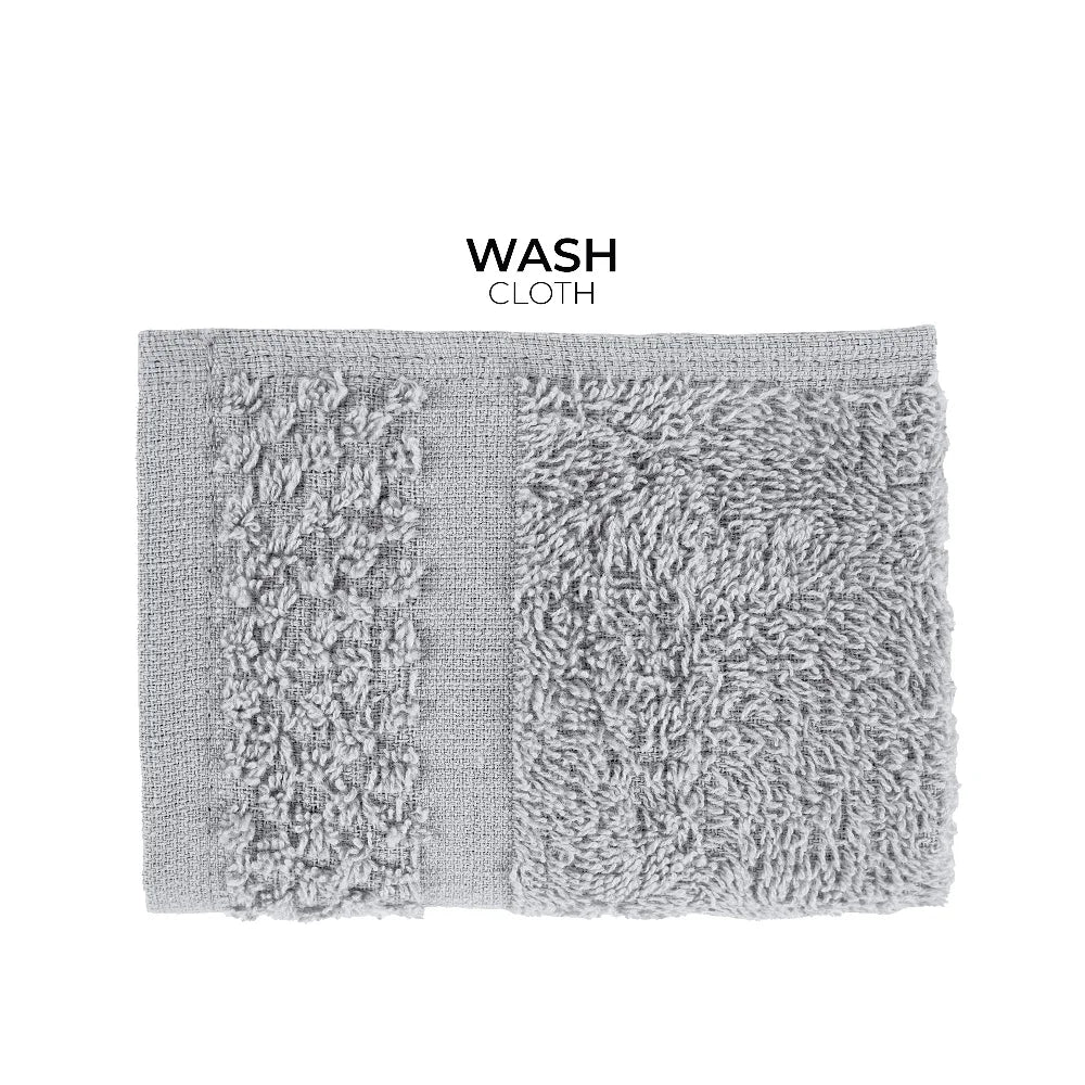 10 Piece Cotton Towel Set Soft Absorbent Bath Towels Quick Dry