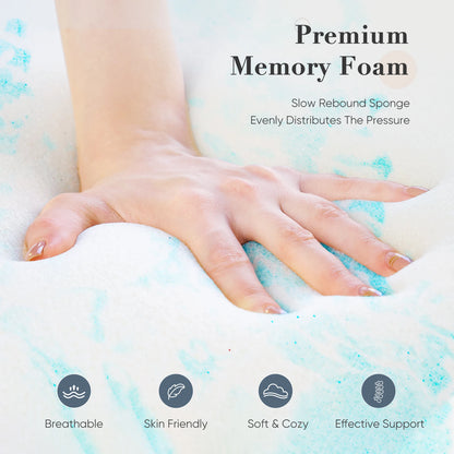 2-4 Inch Gel Memory Foam California King Mattress Topper