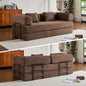 79" Folding Convertible Sofa Bed,