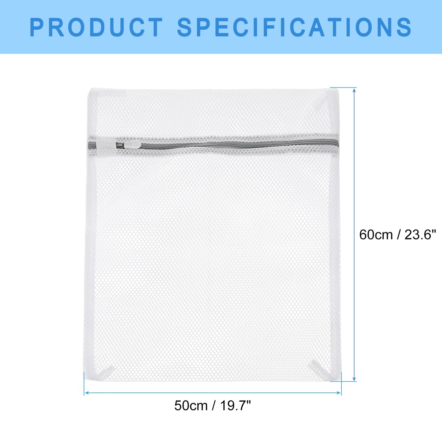 2/3/5pcs Mesh Wash Bag Mesh Laundry Bags