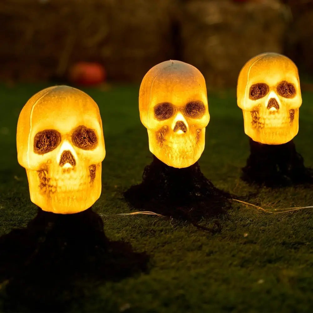 3 Pcs Halloween Skeleton Decorations