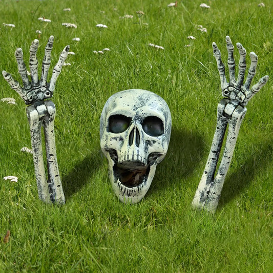 3 Pcs Skeleton Halloween Decorations