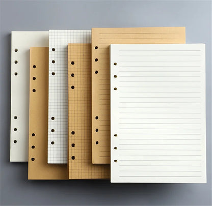45 Sheets A5 A6 A7 Loose Leaf Notebook Refill