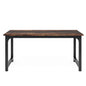 63"x31.5" Industrial Rectangular Kitchen Table for 6-8 Person