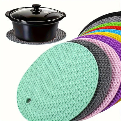 3 Pack Heat Resistant Silicone Trivet Mats