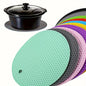 3 Pack Heat Resistant Silicone Trivet Mats