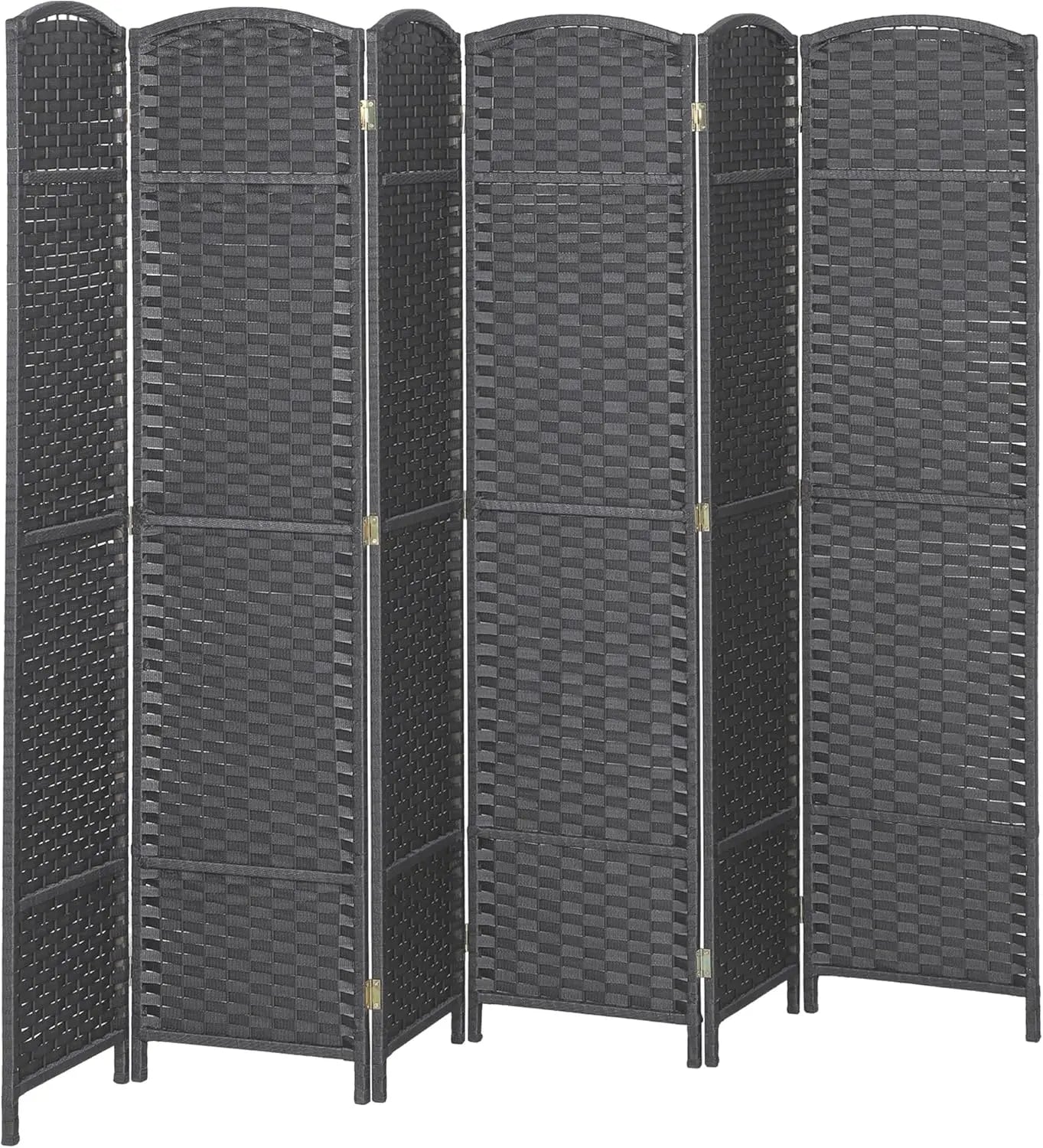 6 panel 5.6' Tall Freestanding Wall Partition