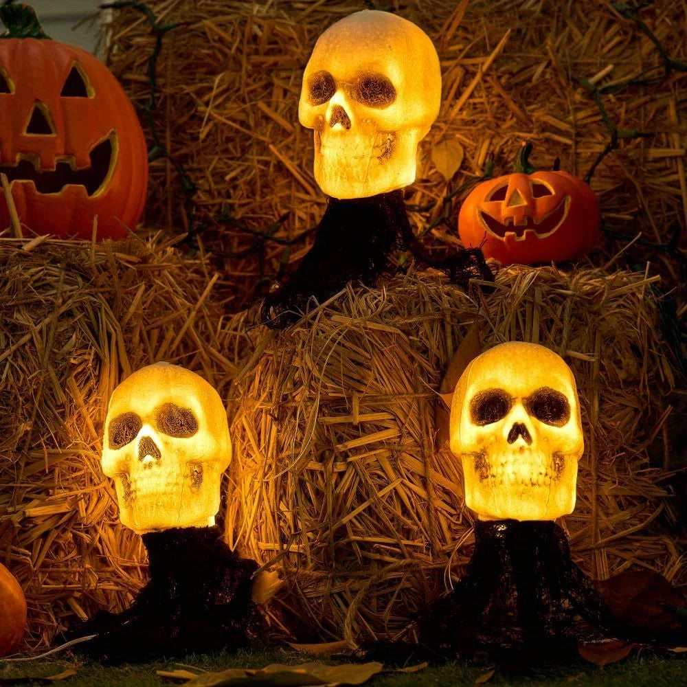 3 Pcs Halloween Skeleton Decorations