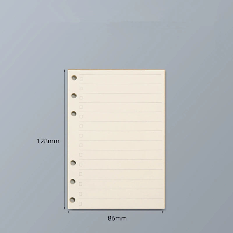 45 Sheets A5 A6 A7 Loose Leaf Notebook Refill