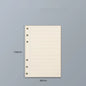 45 Sheets A5 A6 A7 Loose Leaf Notebook Refill