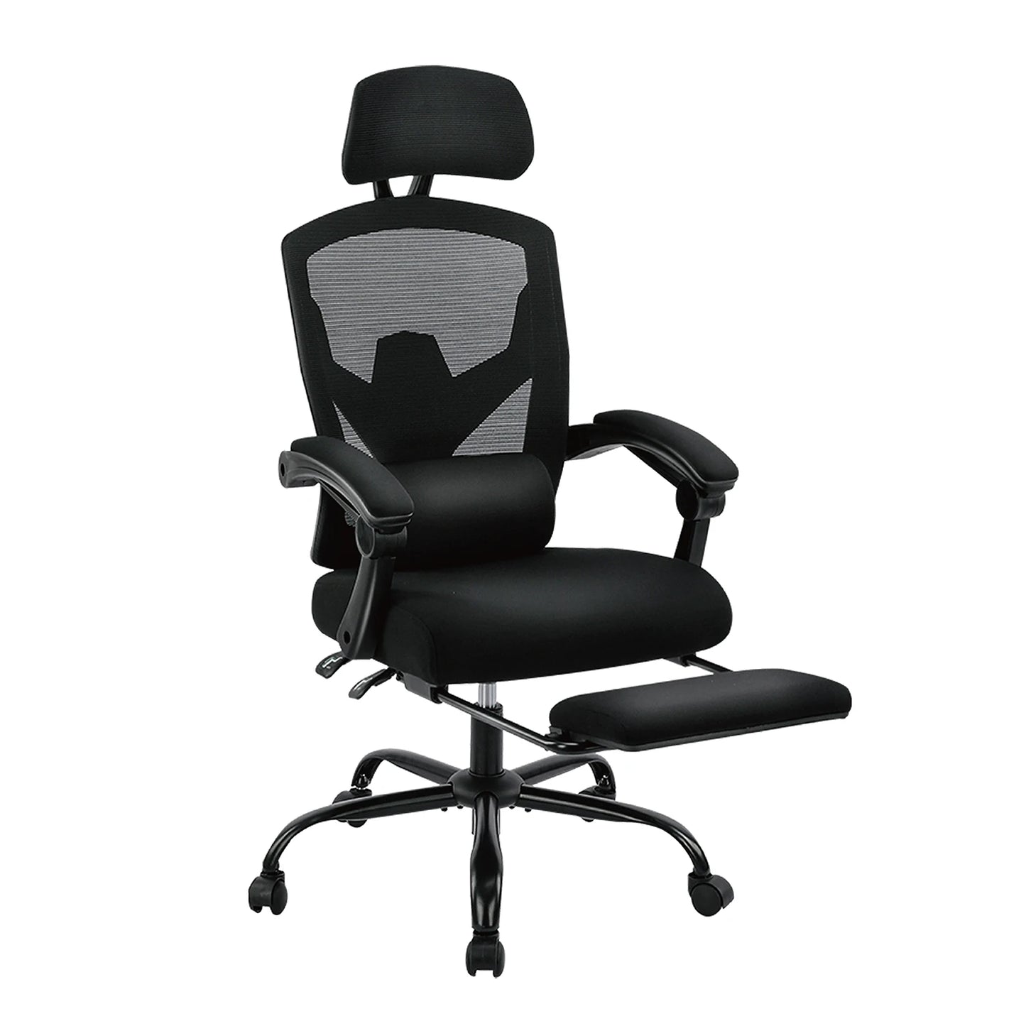 Ergonomic Reclining High Back Mesh Chair Lumbar Support Pillow