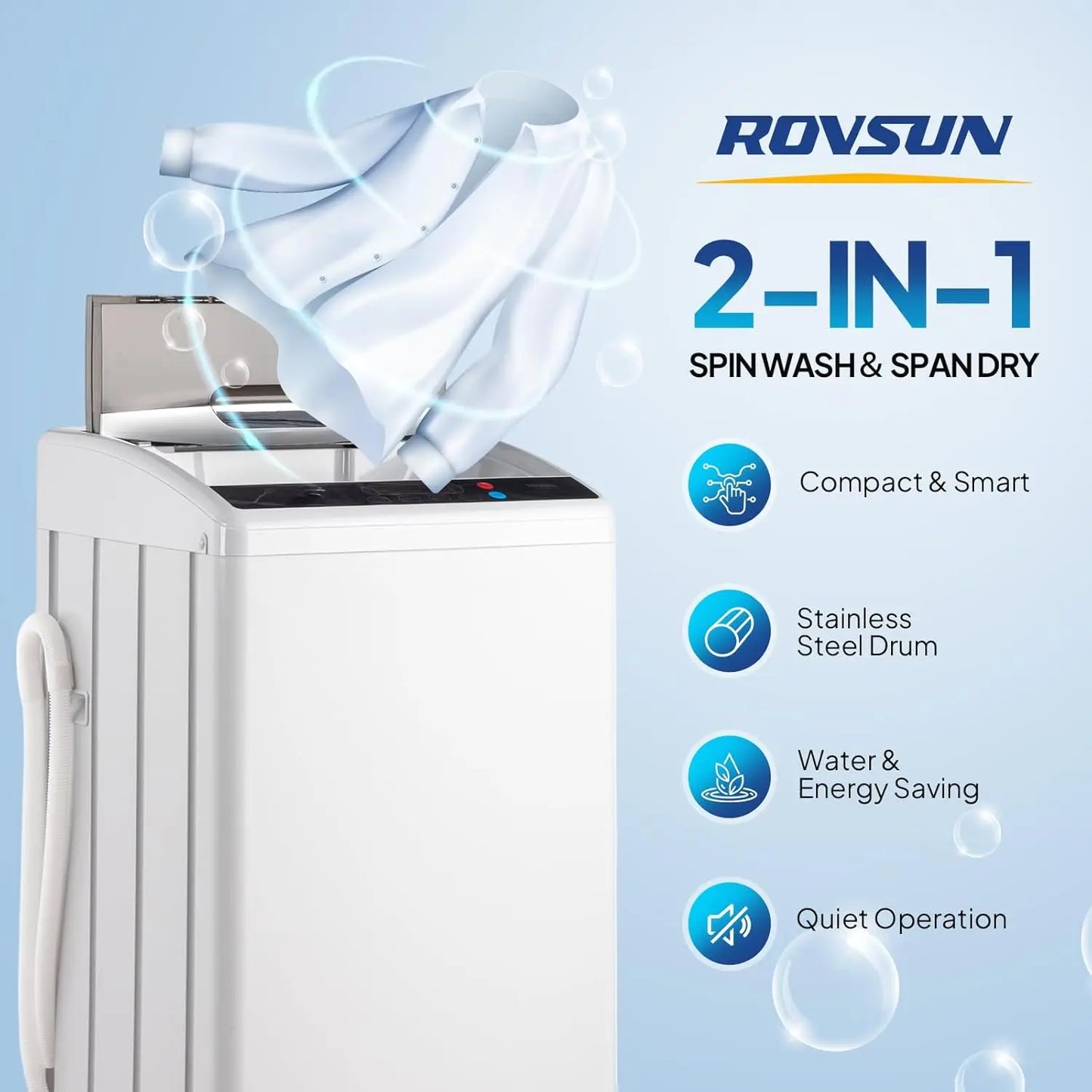 25LBS Portable Washing Machine