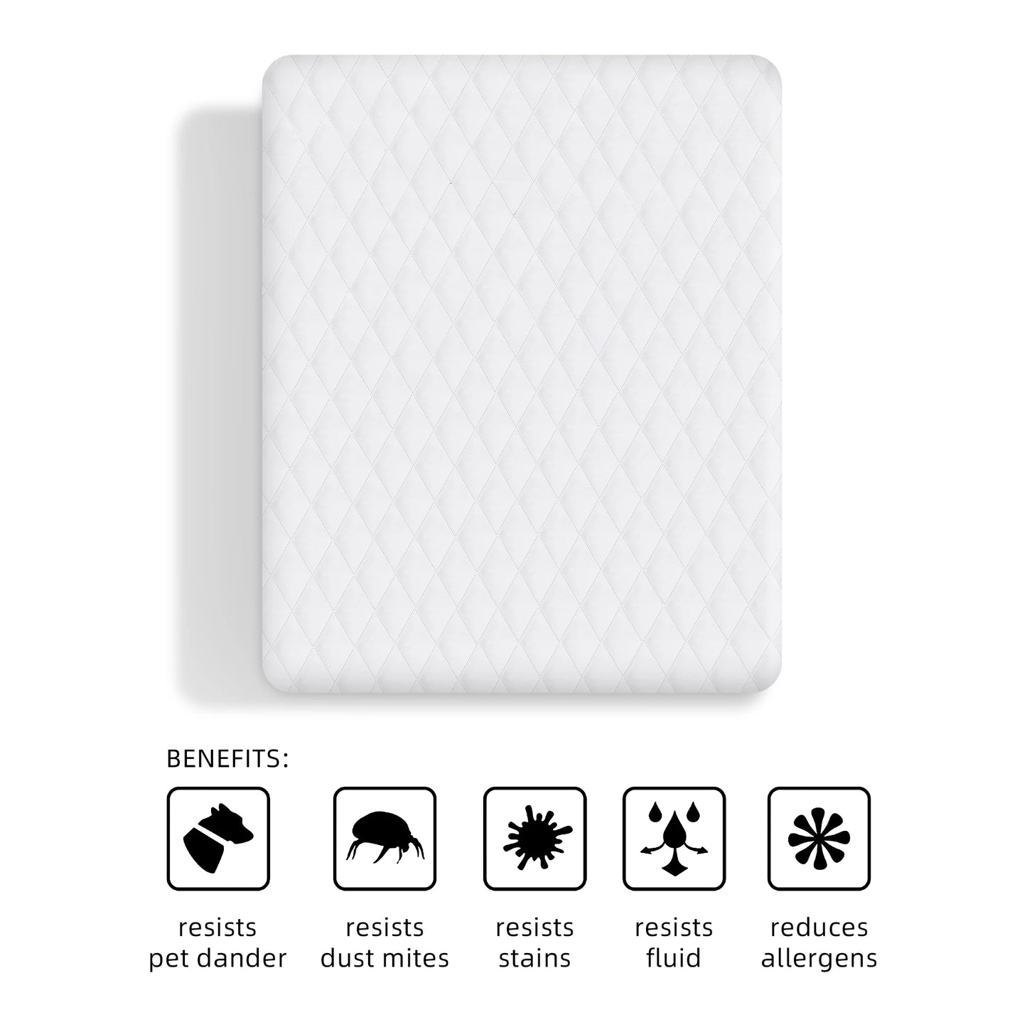 1Pc Waterproof Mattress Protector