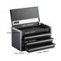 8.6in 3 Drawers Portable Metal Tool Box