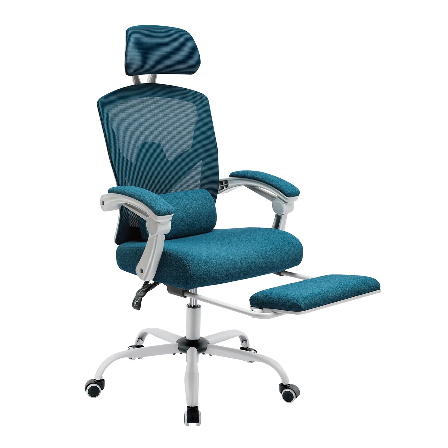 Ergonomic Reclining High Back Mesh Chair Lumbar Support Pillow