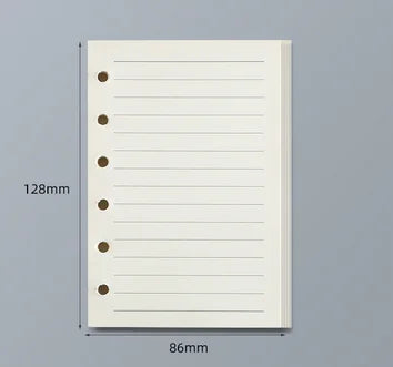 45 Sheets A5 A6 A7 Loose Leaf Notebook Refill