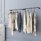 Pack Of 2 Industrial Pipe Clothing Rack