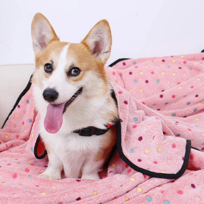 Soft Fluffy Cozy Warm Blanket for Cats  Dogs