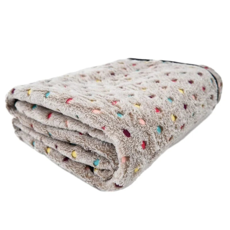 Soft Fluffy Cozy Warm Blanket for Cats  Dogs