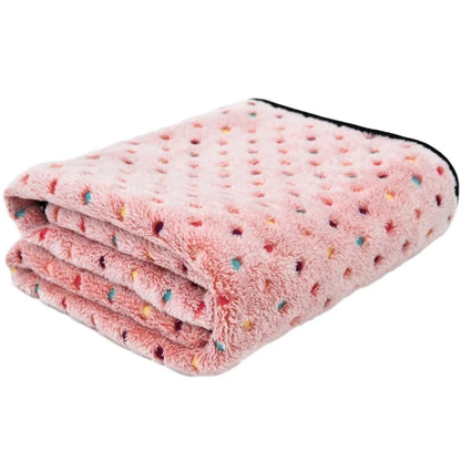 Soft Fluffy Cozy Warm Blanket for Cats  Dogs