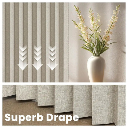 100 Blackout Accordion Door Curtain 98x84