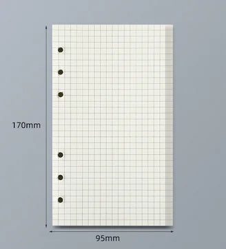 45 Sheets A5 A6 A7 Loose Leaf Notebook Refill
