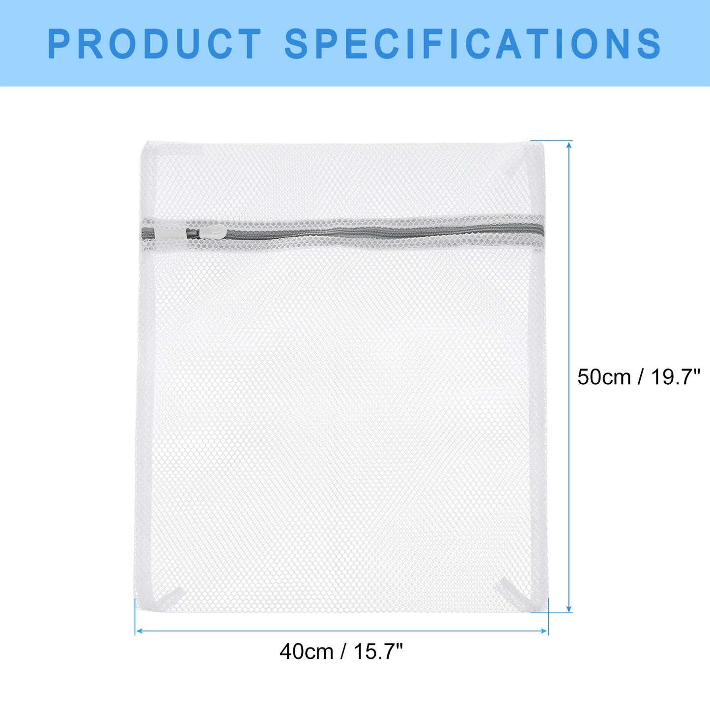 2/3/5pcs Mesh Wash Bag Mesh Laundry Bags