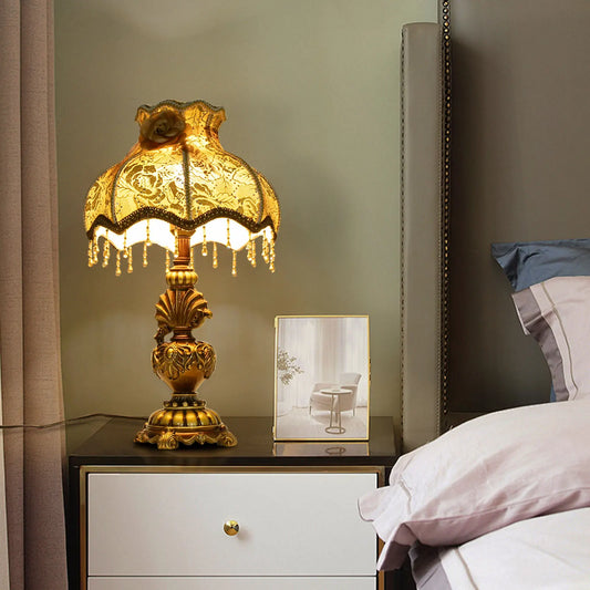European Gold Table Lamp