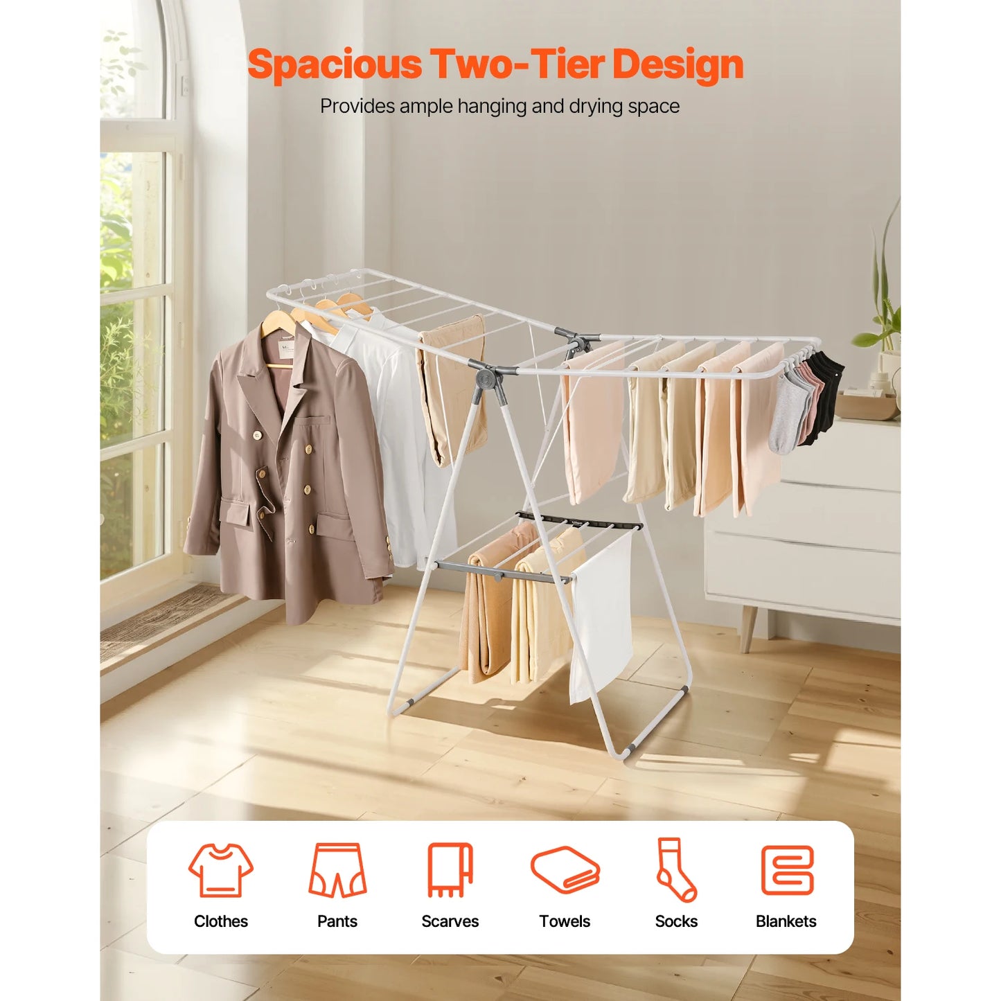 Clothes Drying Rack Foldable