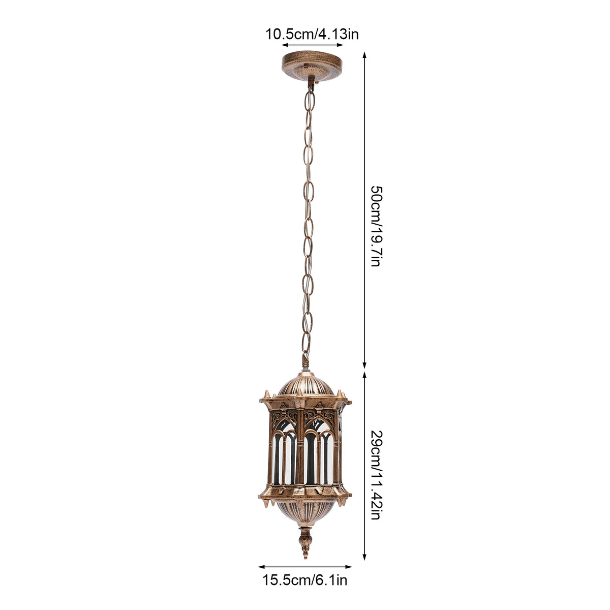 Vintage Industrial Metal Pendant Light