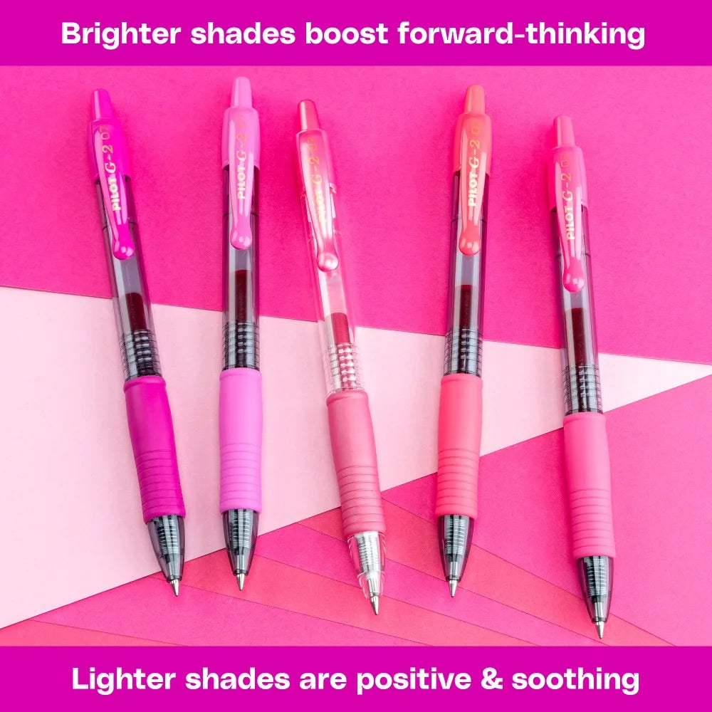 Retractable Gel Ink Pens Fine Point 0.7mm
