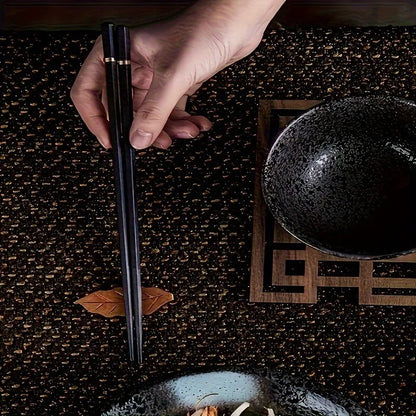 Nordic-Style Alloy Chopsticks  Set  Dishwasher Safe