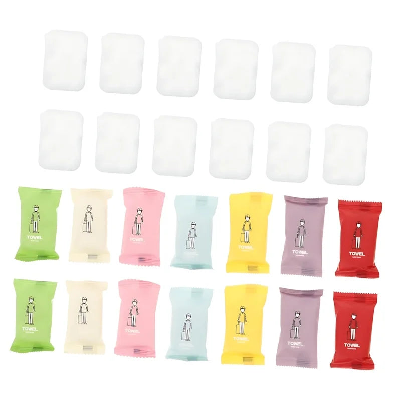 1 Pcs Compressed Cotton Disposable Face Towels
