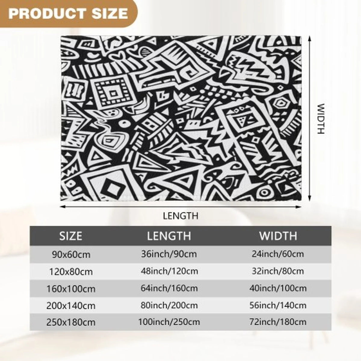 Green Plant Pattern Persian Rug