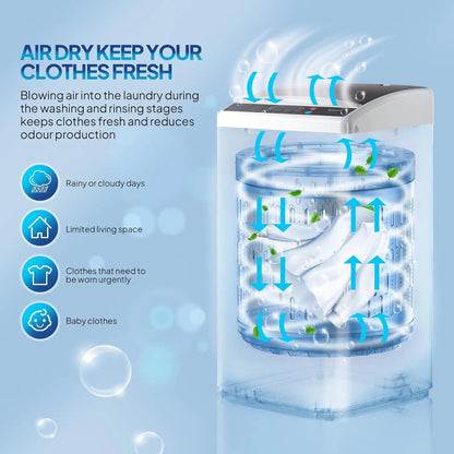25LBS Portable Washing Machine